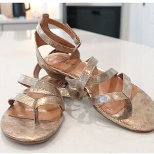 Style & Co Baharaf Gold Gladiator Summer Sandals size 5